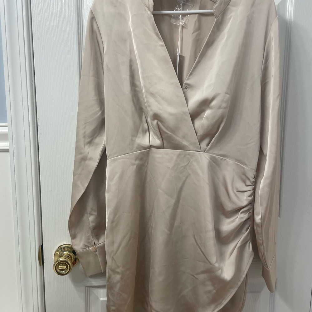 Gilli Cream Mini Dress